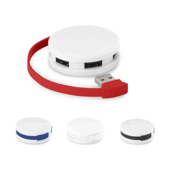 Reklamni USB 2.0 hub Gardner | Promotivni poslovni pokloni | Promopoint.hr