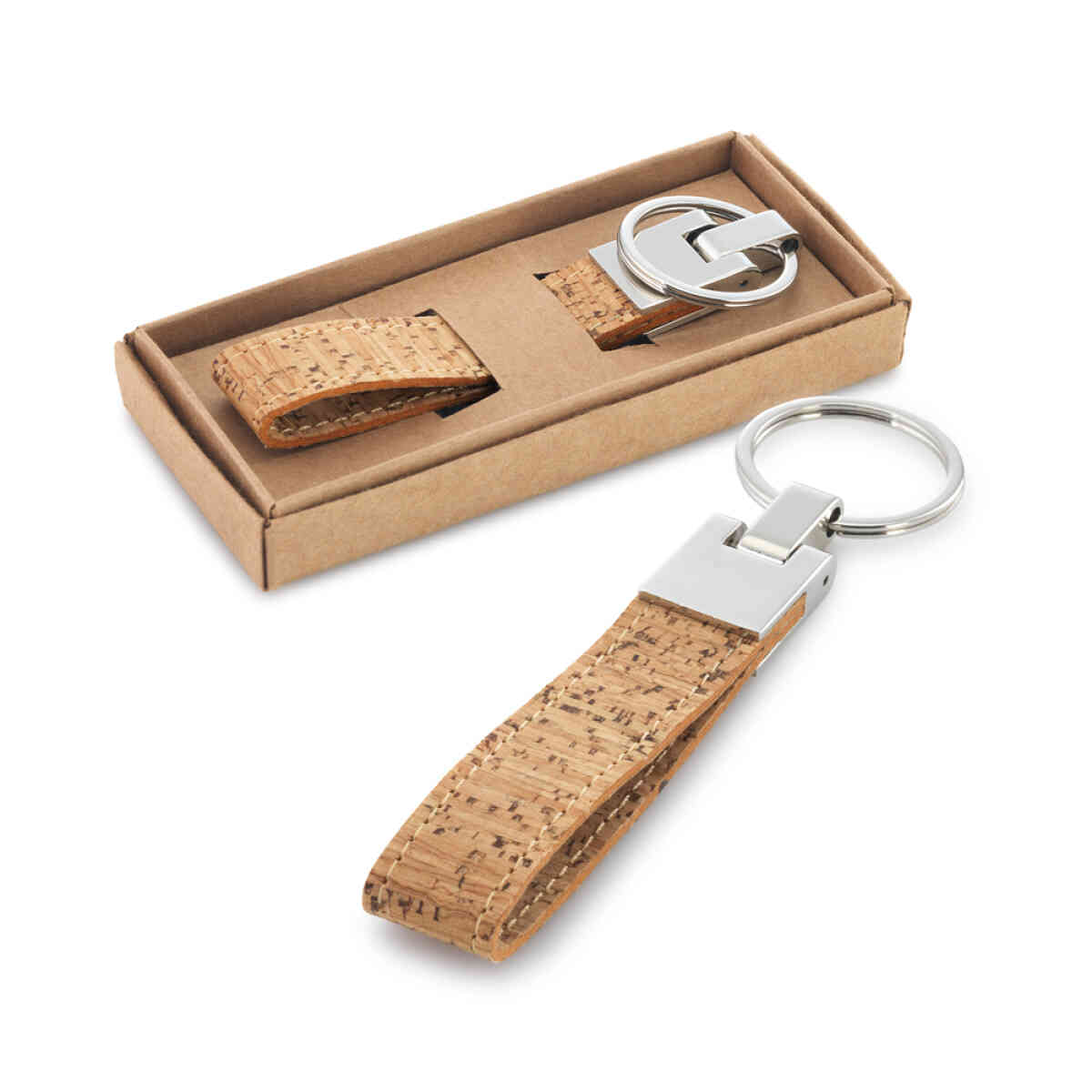Privjesak za ključeve Corks| Eko poslovni pokloni | promopoint.hr