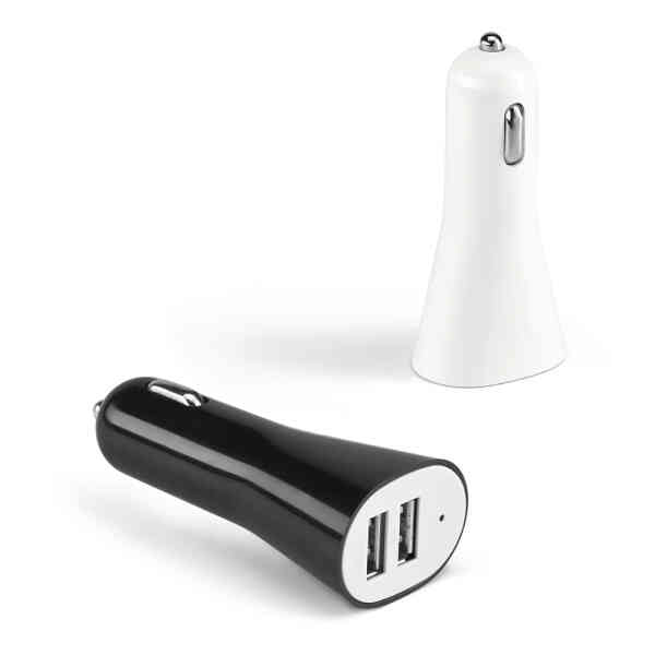 Reklamni USB punjač  automobil Pauling  | Promo poslovni pokloni | Promopoint.hr