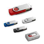 Reklamni USB stick 16 GB Claudius  | Reklamni poslovni pokloni | Promopoint.hr