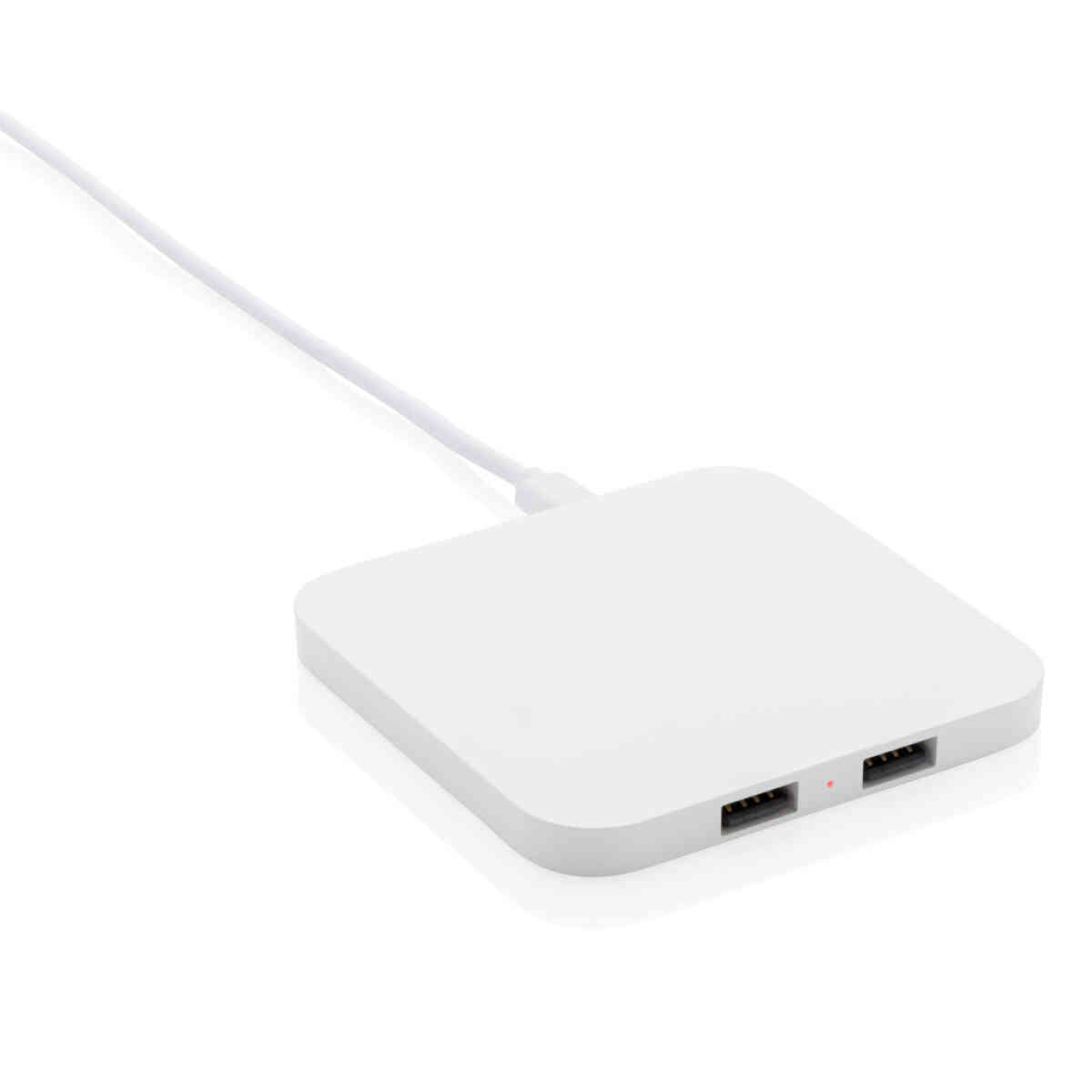 Promotivni wireless punjač 10W s USB utorom | Poslovni pokloni | Promopoint.hr