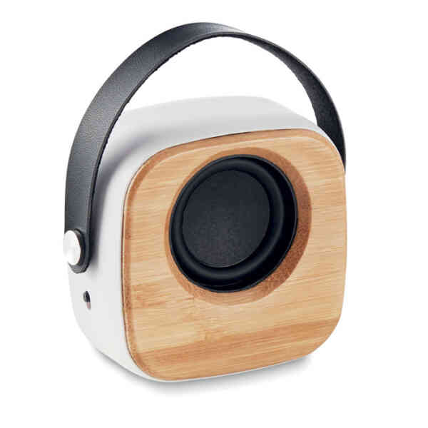 Bluetooth zvučnik od bambusa OHIO SOUND ⎹ Reklamni poslovni pokloni⎹ Promopoint.hr
