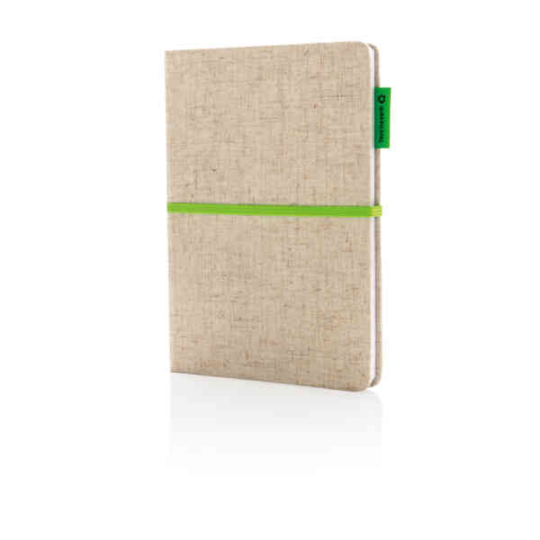Eko juteni notes A5 ⎹ Promotivni poslovni pokloni⎹ Promopoint.hr