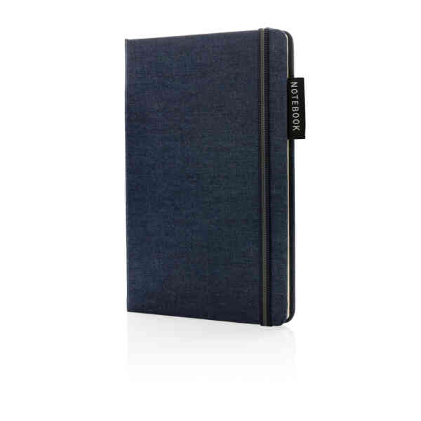 Notes A5 s presvučenim koricama tamnoplave boje ⎹ Promotivni poslovni pokloni⎹ Promopoint.hr