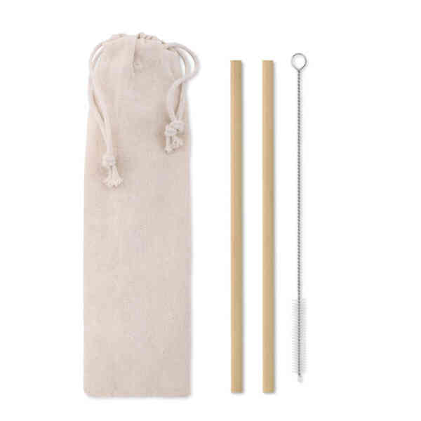 Promotivne slamke od bambusa NATURAL STRAW ⎹ Promotivni poslovni pokloni⎹ Promopoint.hr