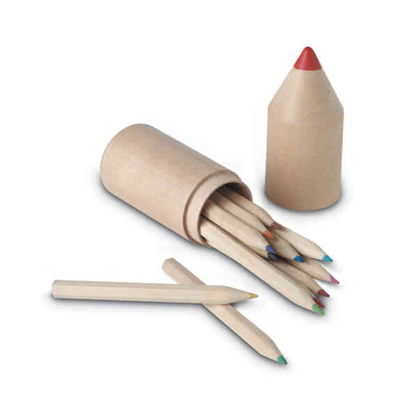 COLORET set bojica u kutiji oblika olovke | Promotivni poslovni pokloni | Promopoint.hr