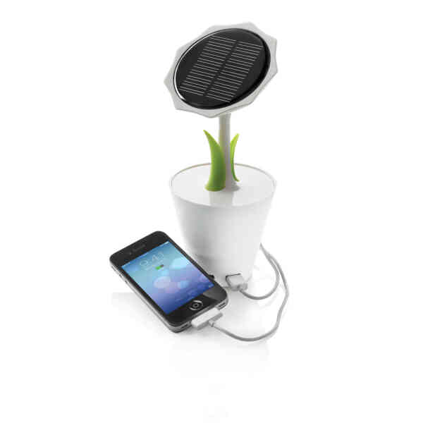 Promotivni solarni punjač Sunflower 2.500 mAh | Punjači i powerbank | Promopoint.hr