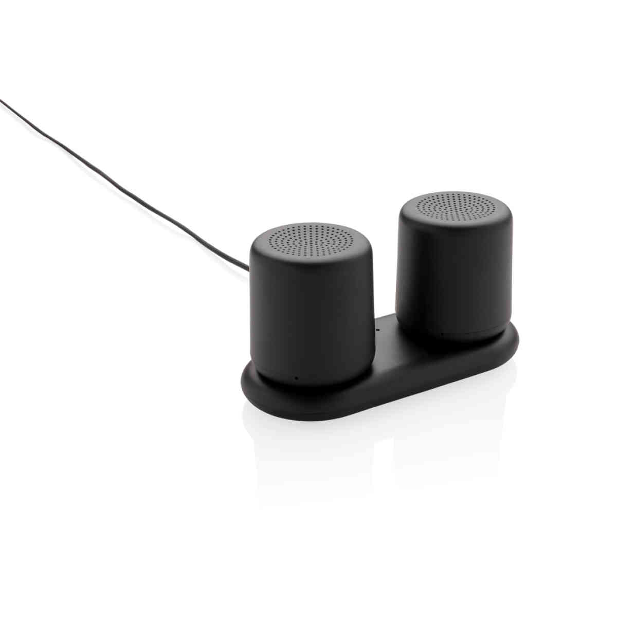 Promotivni set bluetooth zvučnika s bazom 2x3W