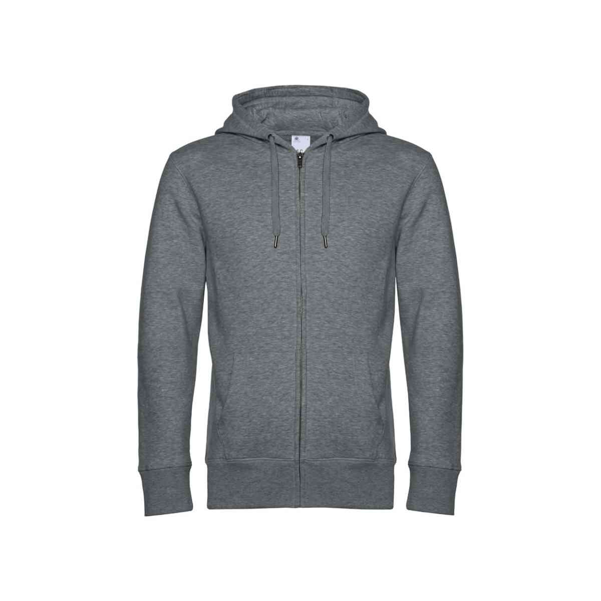 Muška majica sa kapuljačom KING Zipped Hood B&C | Poslovni pokloni | Promopoint.hr