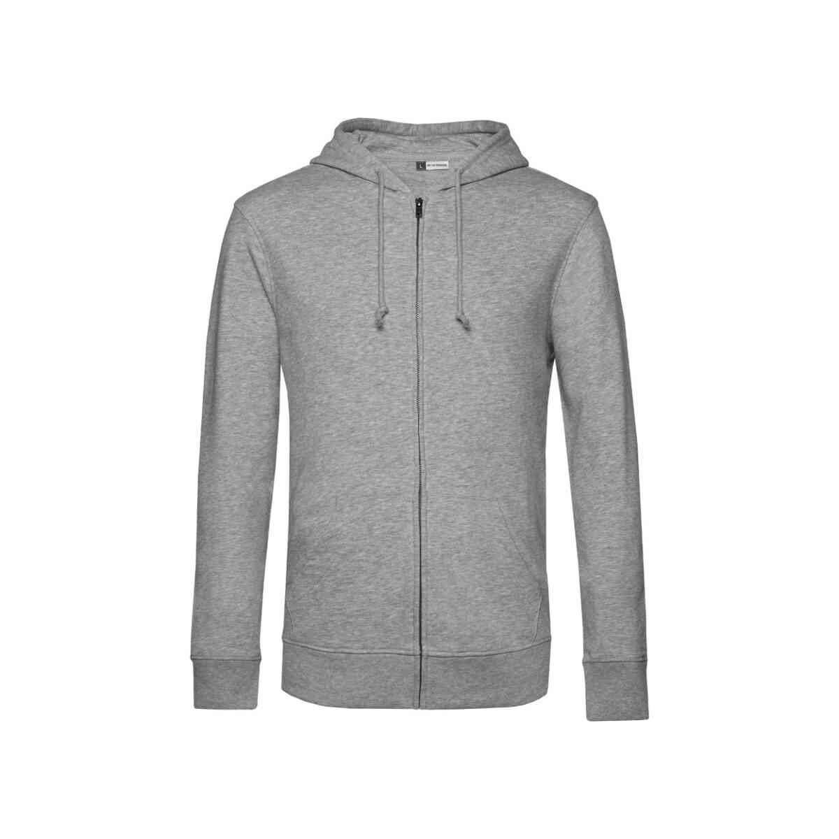 Muška majica sa kapuljačom Organic Zipped Hood B&C | Poslovni pokloni | Promopoint.hr