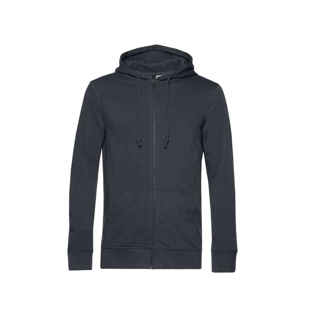 Muška majica sa kapuljačom Organic Zipped Hood B&C | Poslovni pokloni | Promopoint.hr