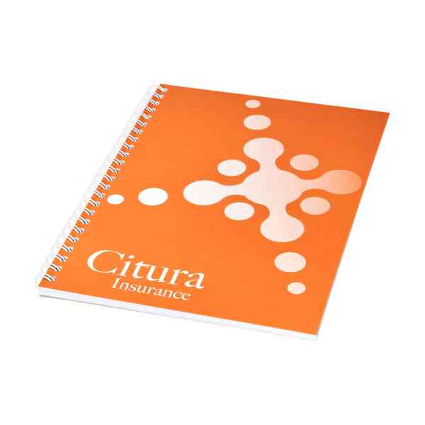 Promotivna bilježnica sa spiralnim uvezom Desk-Mate® A5 I Promotivni poslovni pokloni I Promopoint.hr
