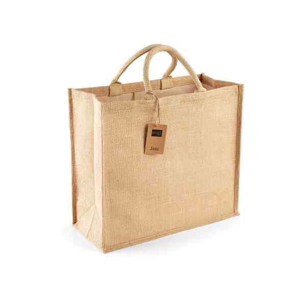 Jumbo torba za kupovinu od jute Westford Mill | W408 | Promotivni poslovni pokloni | Promopoint.hr