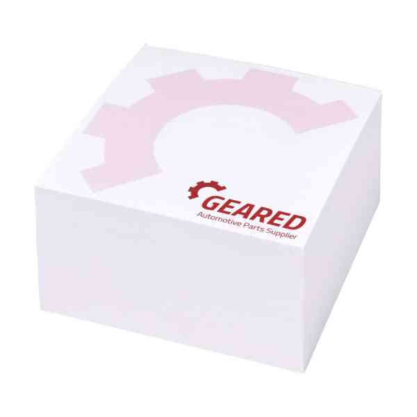 Promotivni memo blok 1C small 100x100 Blok-Mate®I Promotivni poslovni pokloni I Promopoint.hr