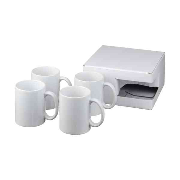 Promotivni poklon set 4 keramičke šalice | Promotivni poslovni pokloni | Promopoint.hr