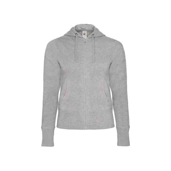 Ženska majica s kapuljačom Hooded Full Zip B&C ⎹ Promotivni pokloni⎹ Promopoint.hr