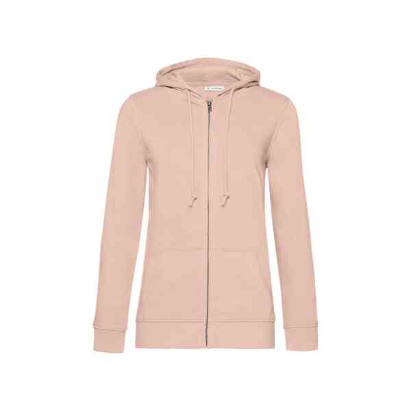 Ženska majica sa kapuljačom Organic Zipped Hood B&C | Poslovni pokloni | Promopoint.hr