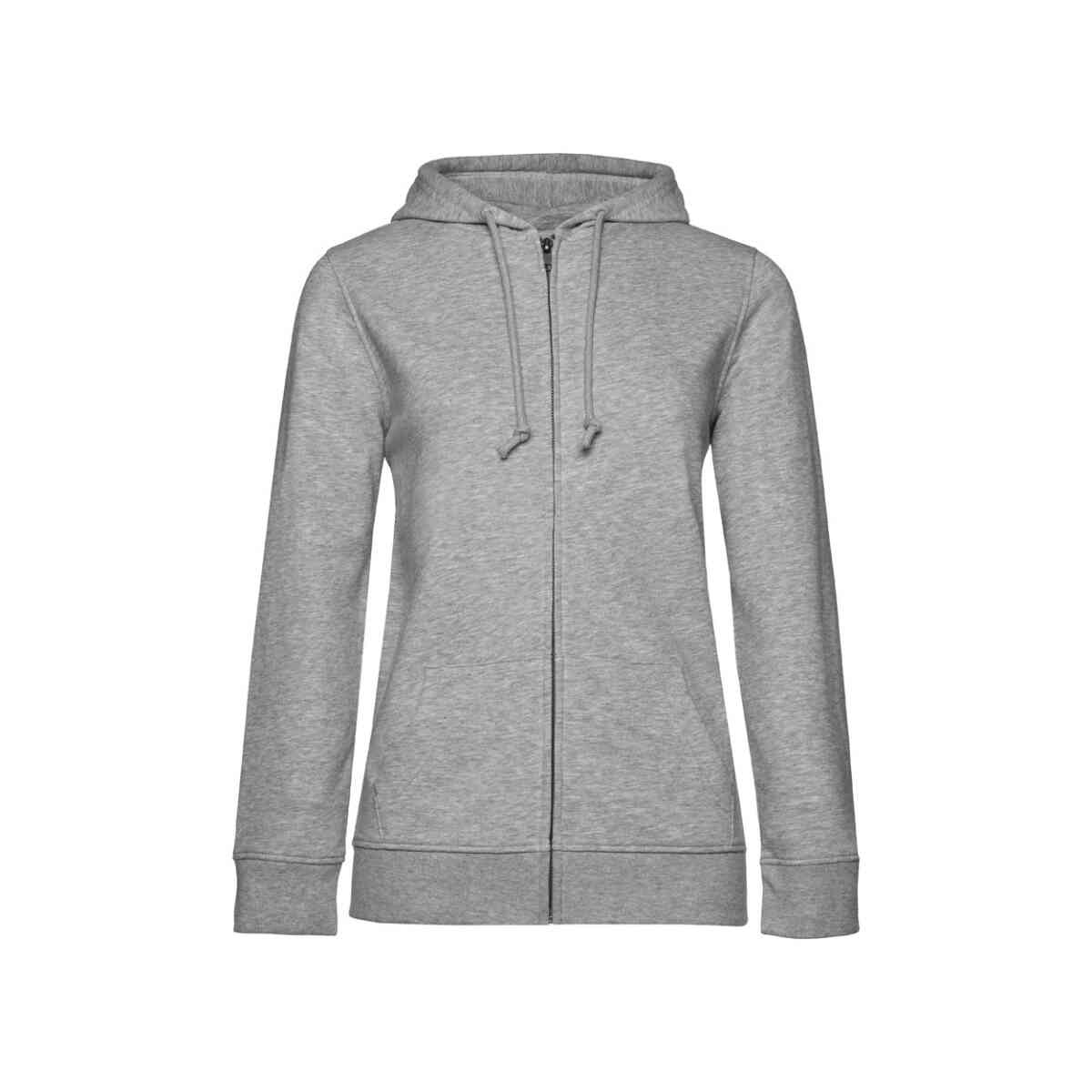 Ženska majica sa kapuljačom Organic Zipped Hood B&C | Poslovni pokloni | Promopoint.hr