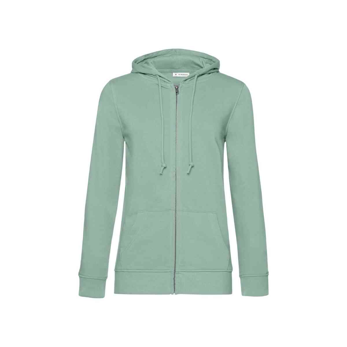 Ženska majica sa kapuljačom Organic Zipped Hood B&C | Poslovni pokloni | Promopoint.hr