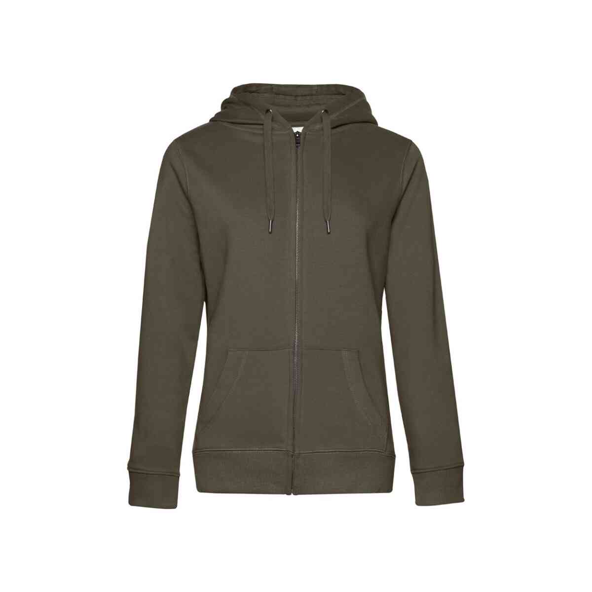 Ženska majica sa kapuljačom QUEEN Zipped Hood B&C | Poslovni pokloni | Promopoint.hr
