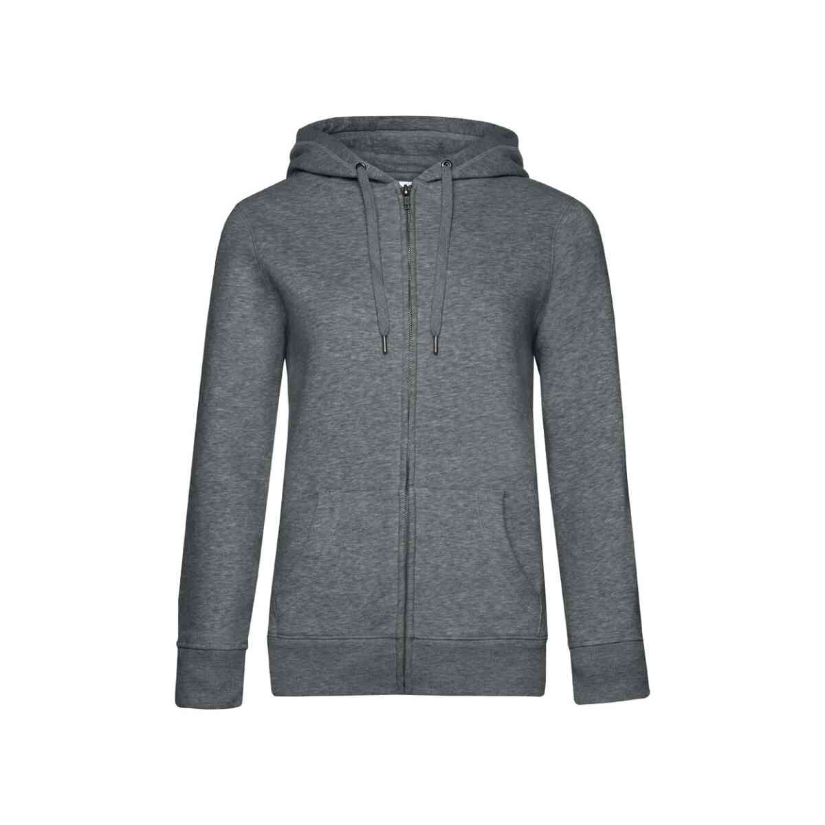 Ženska majica sa kapuljačom QUEEN Zipped Hood B&C | Poslovni pokloni | Promopoint.hr