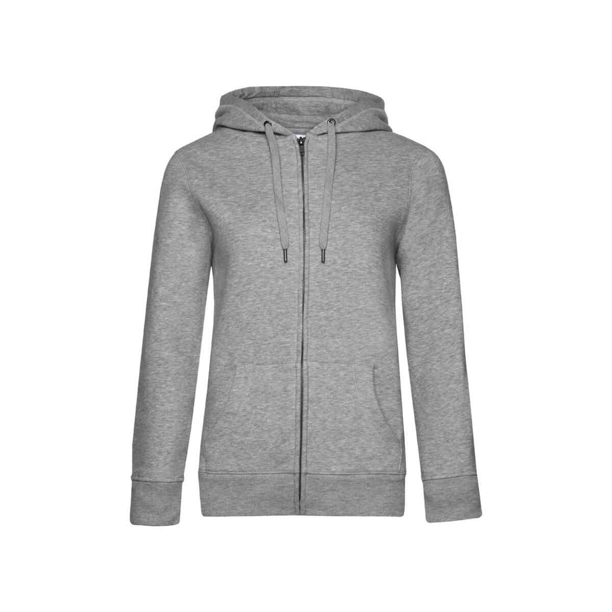 Ženska majica sa kapuljačom QUEEN Zipped Hood B&C | Poslovni pokloni | Promopoint.hr