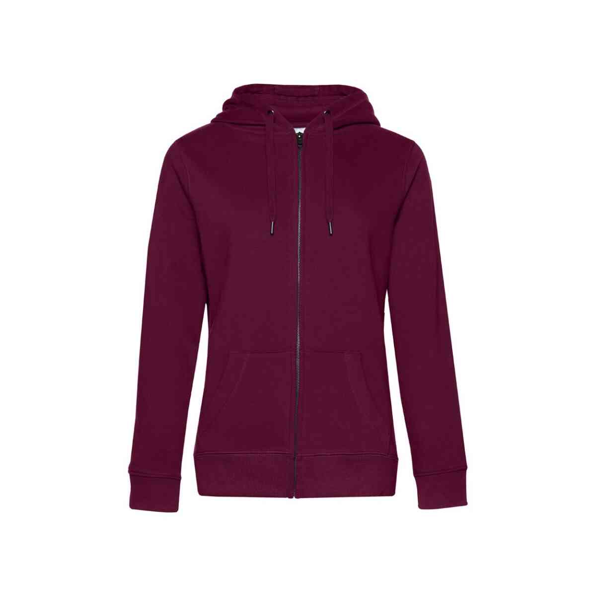 Ženska majica sa kapuljačom QUEEN Zipped Hood B&C | Poslovni pokloni | Promopoint.hr