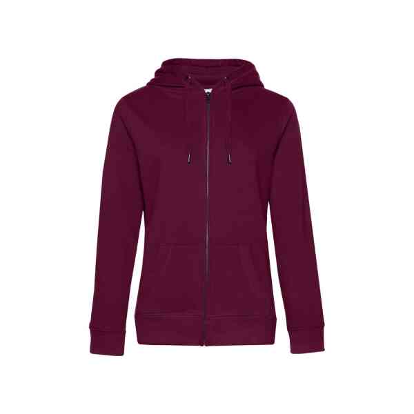 Ženska majica sa kapuljačom QUEEN Zipped Hood B&C | Poslovni pokloni | Promopoint.hr