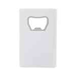 Swipe bottle opener