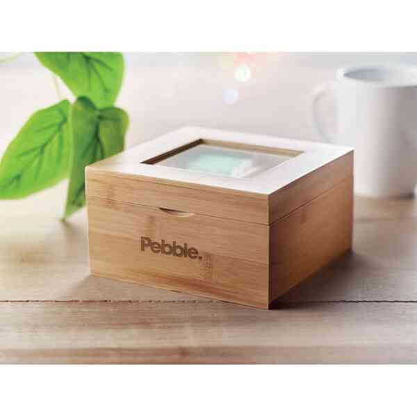 Kutija za čaj od bambusa Campo Tea | Promotivni pokloni | Promopoint.hr