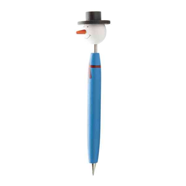 Drvena olovka u božićnom figurom | promotivni poslovni pokloni | promopoint.hr