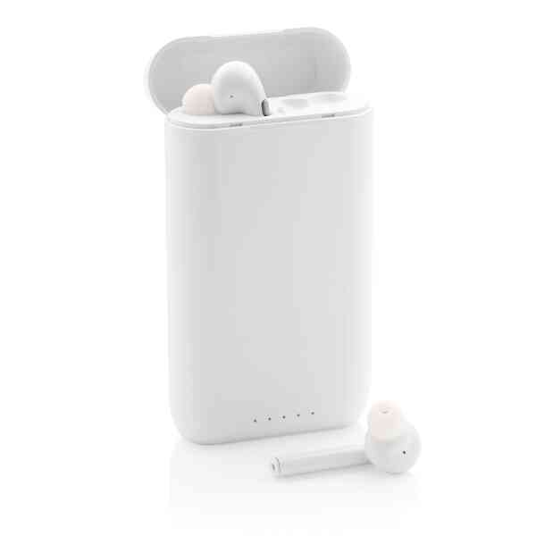 TWS slušalice s 5.000 mAh powerbank Liberty | Poslovni pokloni s tiskom| Promopoint.hr
