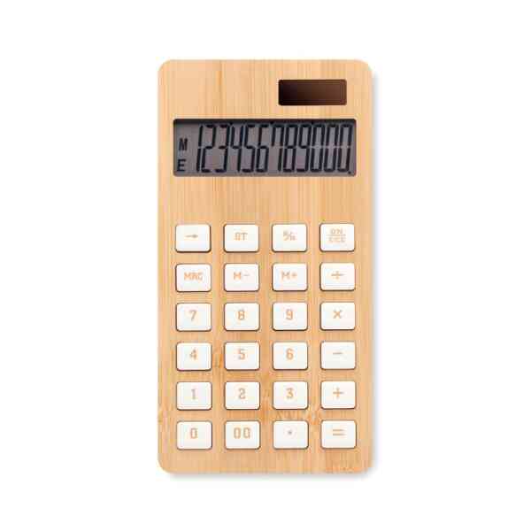 Kalkulator od bambusa CALCUBIM| poslovni promotivni pokloni | promopoint.hr