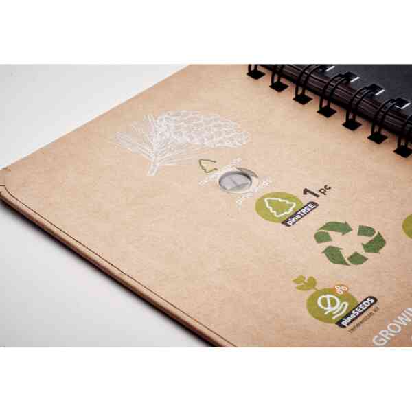 Grownotebook notes sa sjemenkama bora