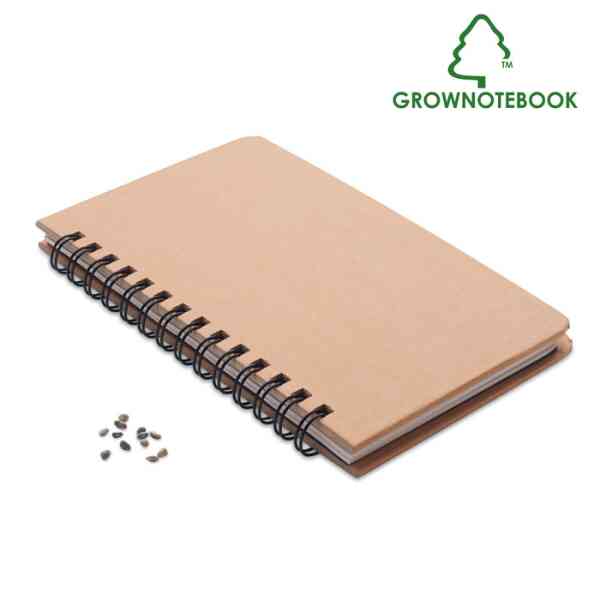 Grownotebook notes sa sjemenkama bora