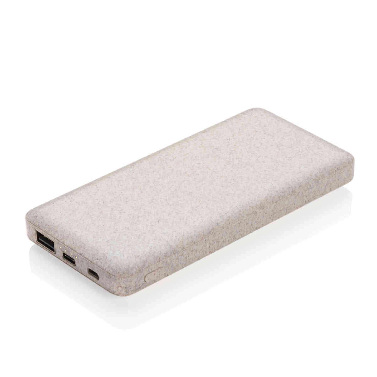 Powerbank od pšenične slame 10.000mAh | Poslovni promo pokloni | promopoint.hr