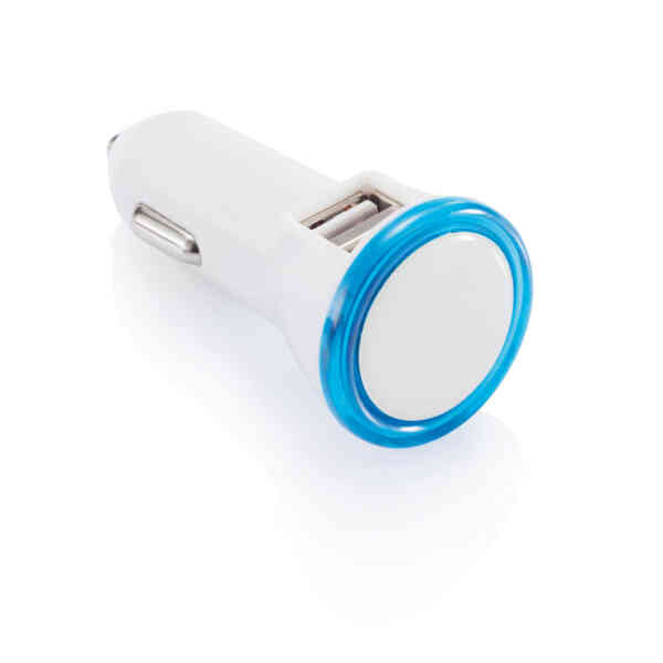 Punjač s dvostrukim USB priključkom| Poslovni promo pokloni | promopoint.hr