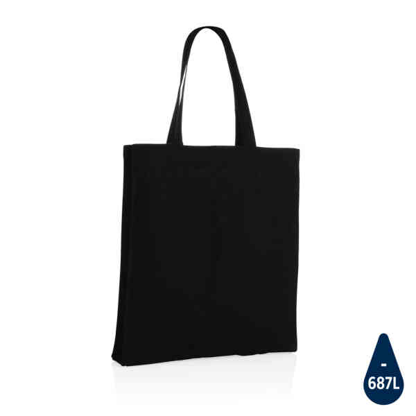 Torba za kupovinu od recikliranog pamuka s dnom Impact AWARE™ | Poslovni promo pokloni | promopoint.hr