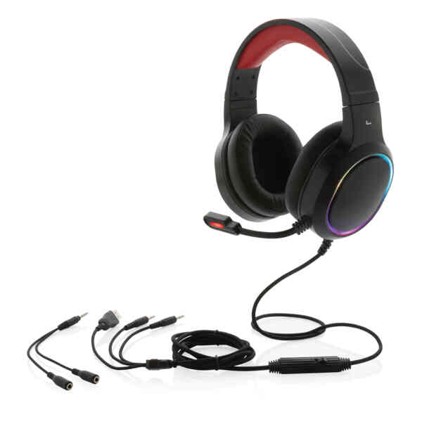 RGB gaming slušalice | Poslovni promo pokloni | promopoint.hr
