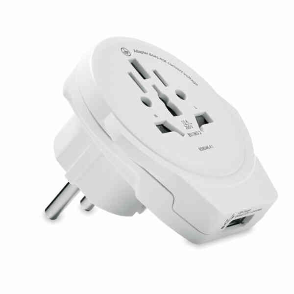 Adapter WORLD TO EUROPE | Poslovni promo pokloni | promopoint.hr