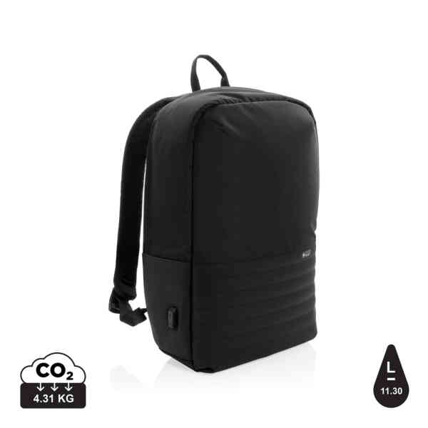 Protuprovalni ruksak za laptop Swiss Peak AWARE RFID 15 | Poslovni promo pokloni | promopoint.hr