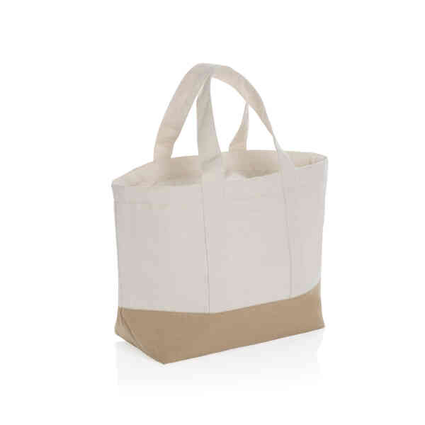 Rashladna torba od recikliranog nebojanog platna Impact Aware | Poslovni promo pokloni | promopoint.hr