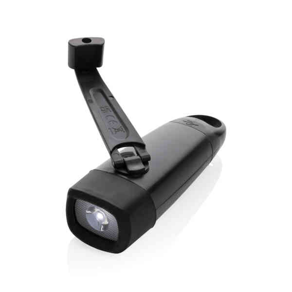 Lightwave RCS plastična USB punjiva svjetiljka s ručicom | Poslovni promo pokloni | promopoint.hr