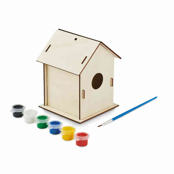 PAINTHOUSE DIY drvena kućica za ptice set
