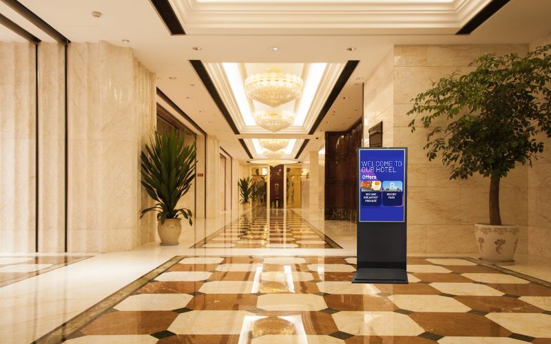 Digital signage za hotele led reklame