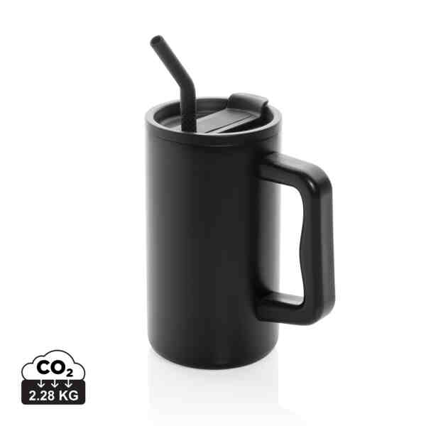 Cube RCS certificirana šalica od recikliranog čelika 800 ml | Poslovni promo pokloni | promopoint.hr