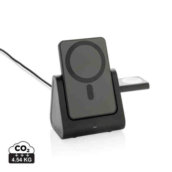 Powerbase RCS 3 u 1 punjač od reciklirane plastike s powerbankom | Poslovni promo pokloni | promopoint.hr