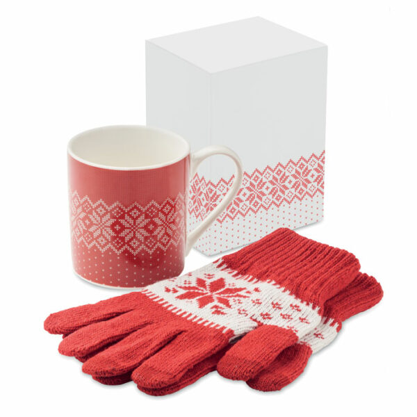 COPITO SET Zimski poklon šalica i set rukavica | Poslovni promo pokloni | promopoint.hr