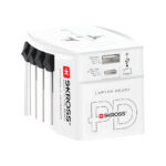 SKROSS World Travel Adapter MUV 65W PD s USB C kabelom | Poslovni promo pokloni | promopoint.hr