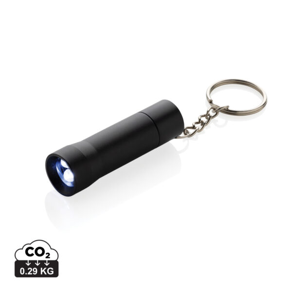 Flash RCS svjetiljka s privjeskom za ključeve od recikliranog aluminija | Poslovni promo pokloni | promopoint.hr